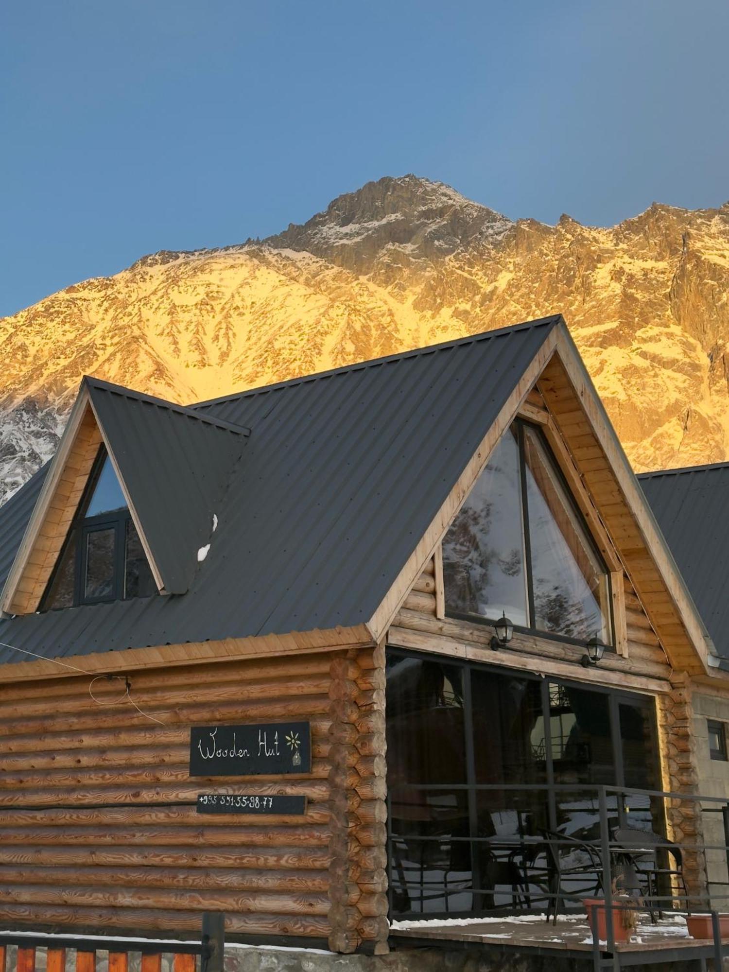 Apartmán Wooden Hut Stepancminda Exteriér fotografie